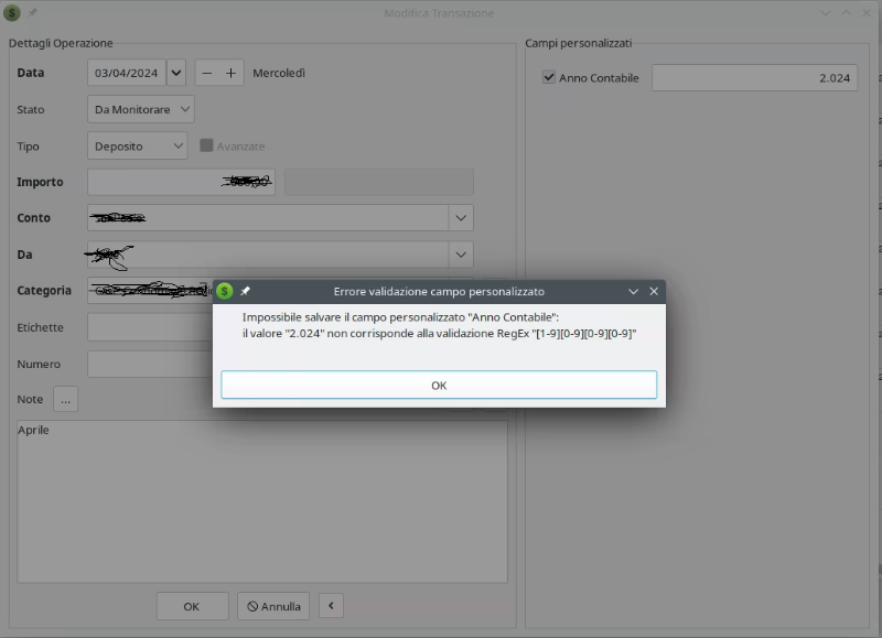 Save custom field