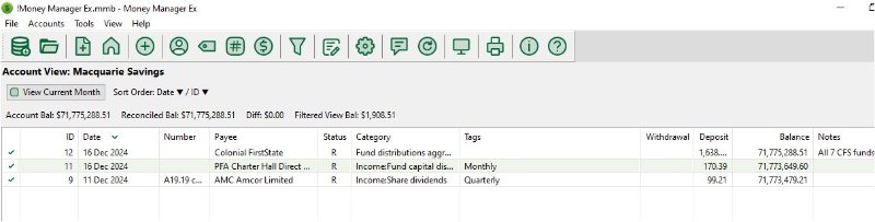 Balance not changing as deposits made.JPG